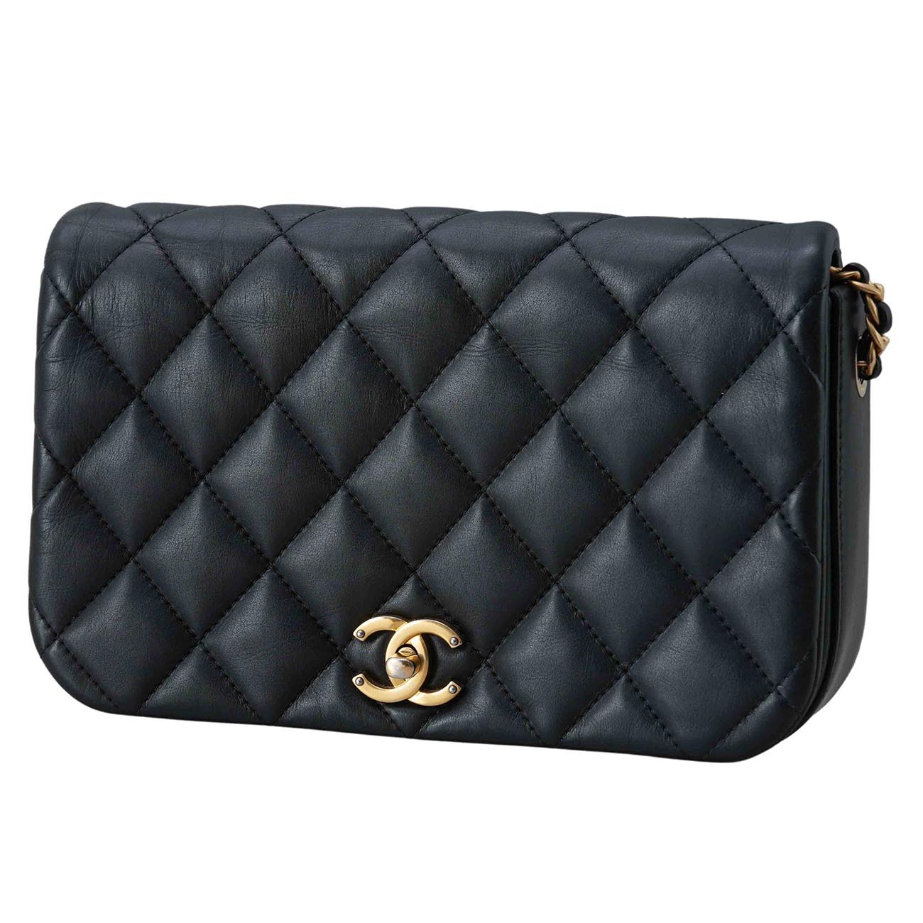 CHANEL(USED)샤넬 AS2006 램스킨 시즌 체인 숄더백